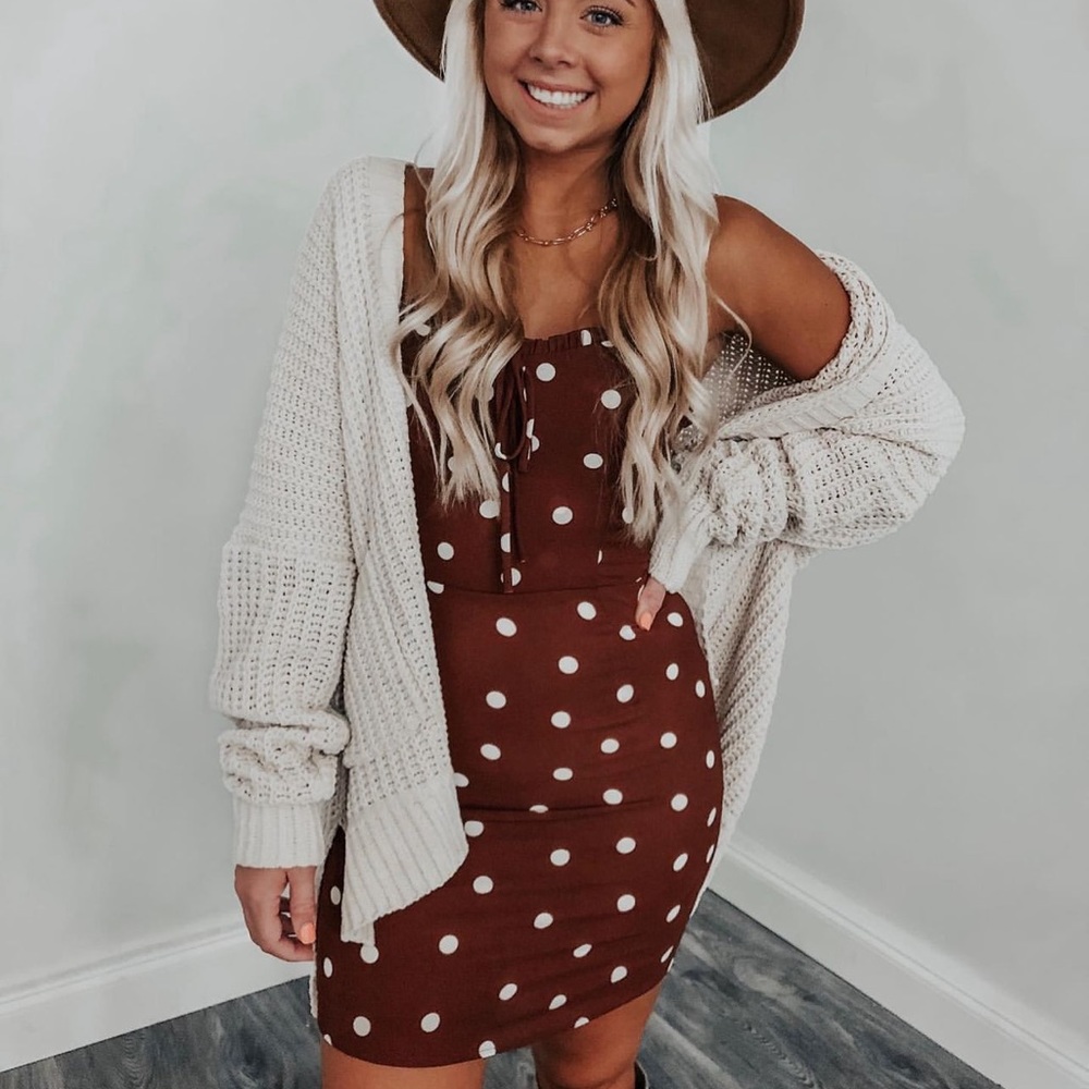 Polka dot dress